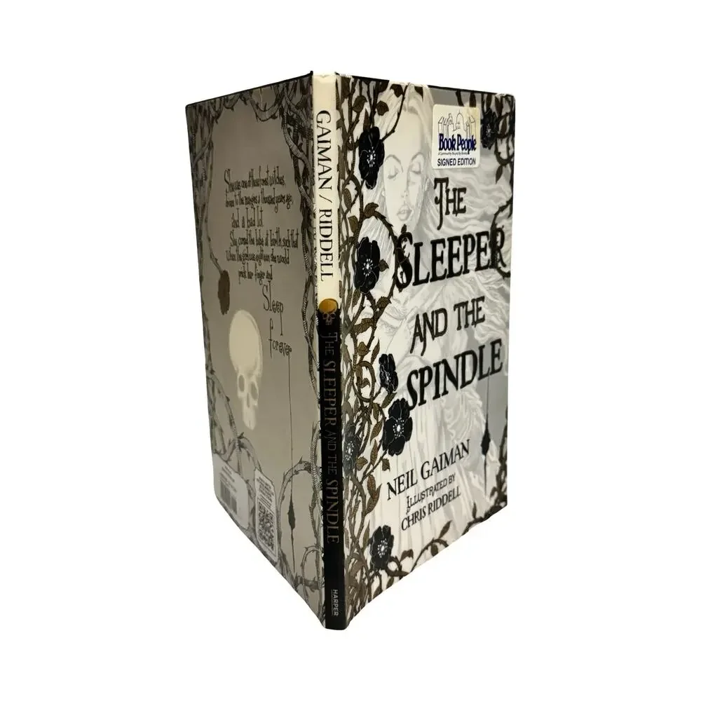 Neil Gaiman The Sleeper and the Spindle SIGNED Edition HC Chris Riddell 2015